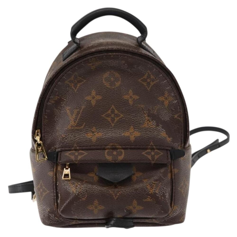 Louis Vuitton Monogram Palm Springs Mini Backpack Brown